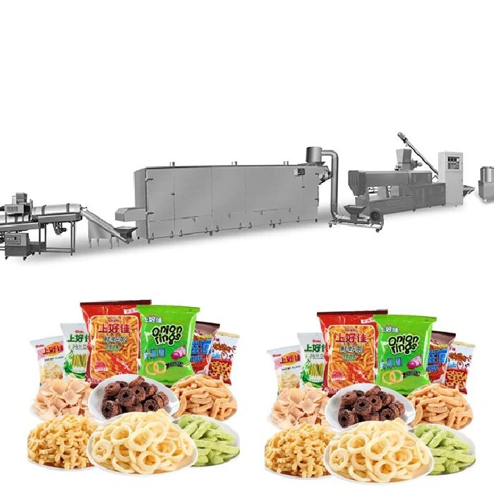 rice corn puff food machine