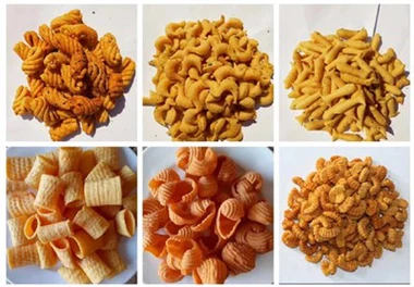 Mesin Barisan Pengeluaran Makanan Snek Goreng